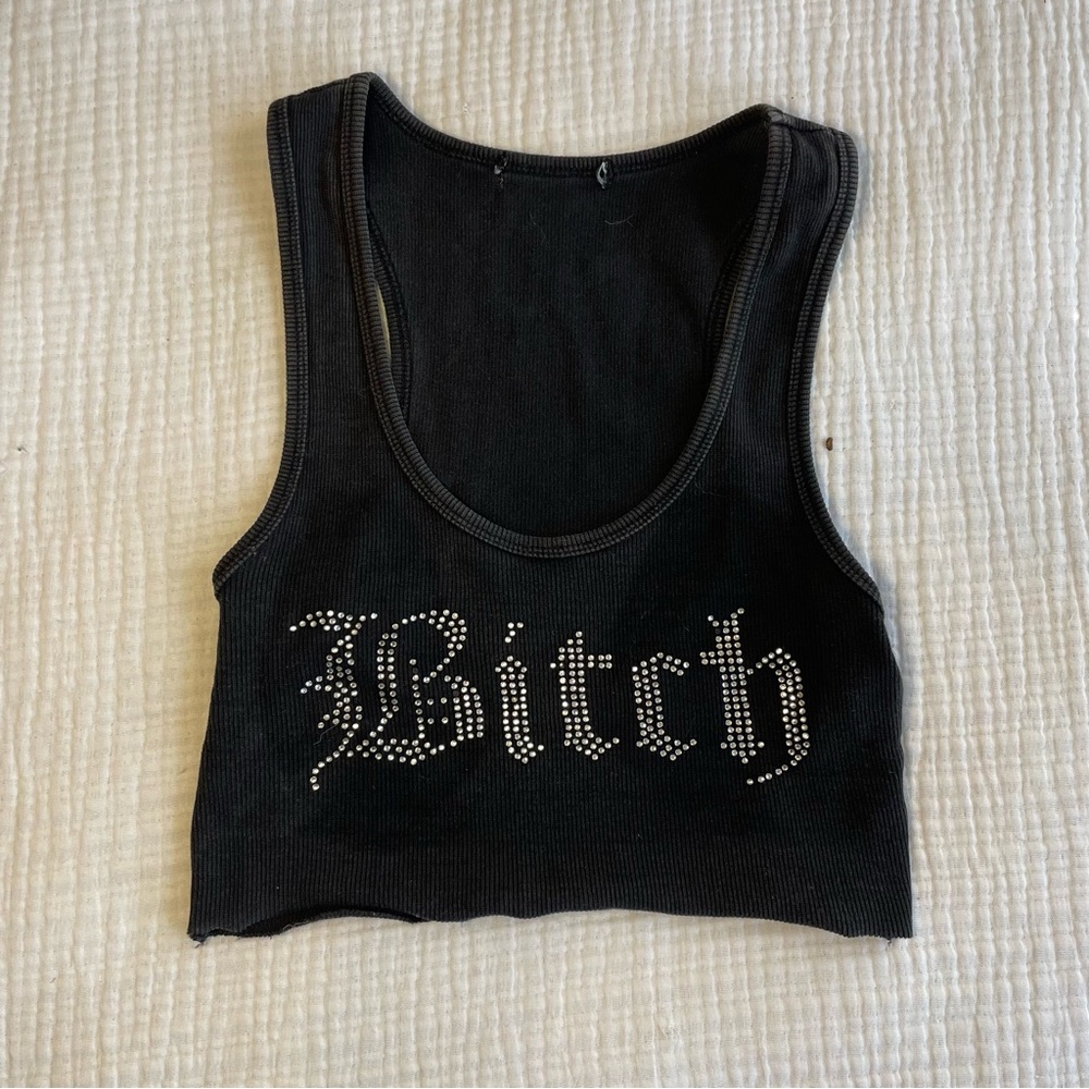 Bedazzled tank!
